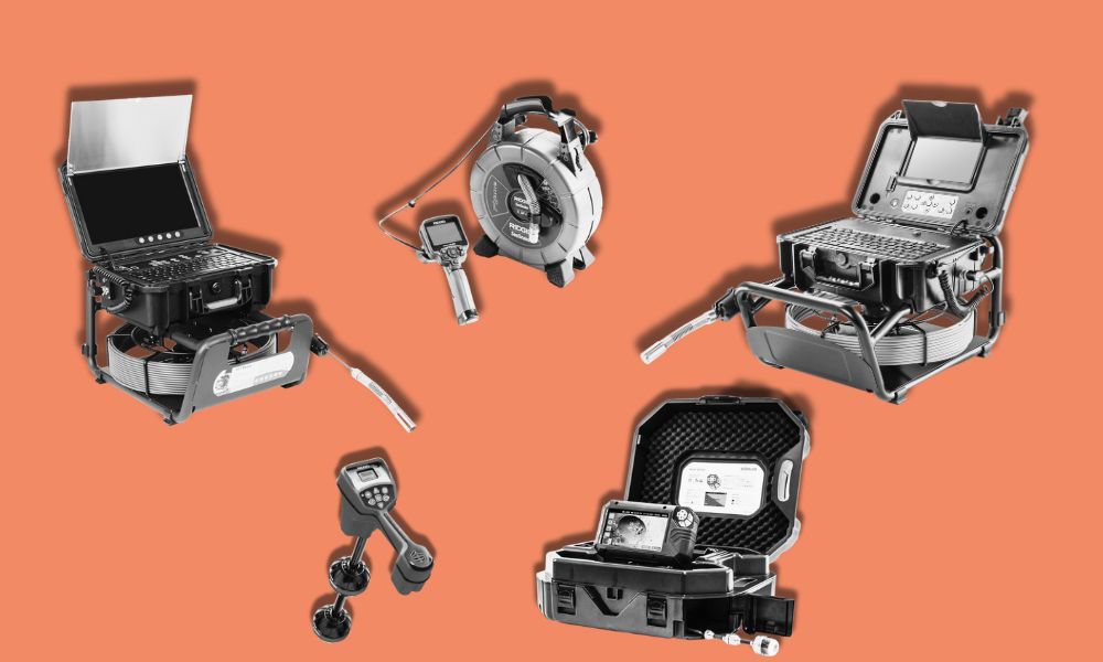 Olika typer av inspektionskameror