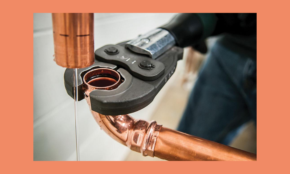 Steg för steg - Rörpressning med pressmaskin