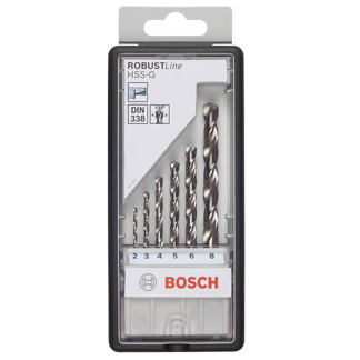 Bild på Metallborrset 6st 2-8 mm Bosch
